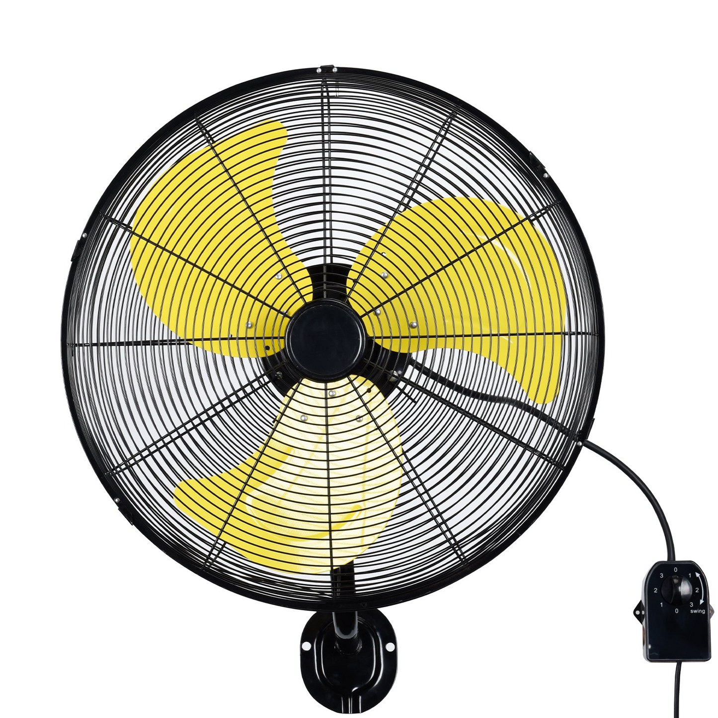 Wall Mount Fan,High VelocityFan with 3 Speed,90° Oscillating Industrial Fan for Indoor, Garage,Patio, Gym,Porch(20")