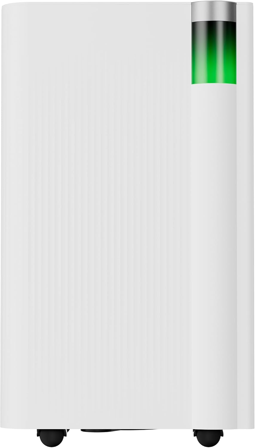 38 Pint Dehumidifier for Bedroom with Drain Hose, 24H Timer, Child Lock, Small Dehumidifier for Bathroom, Basement