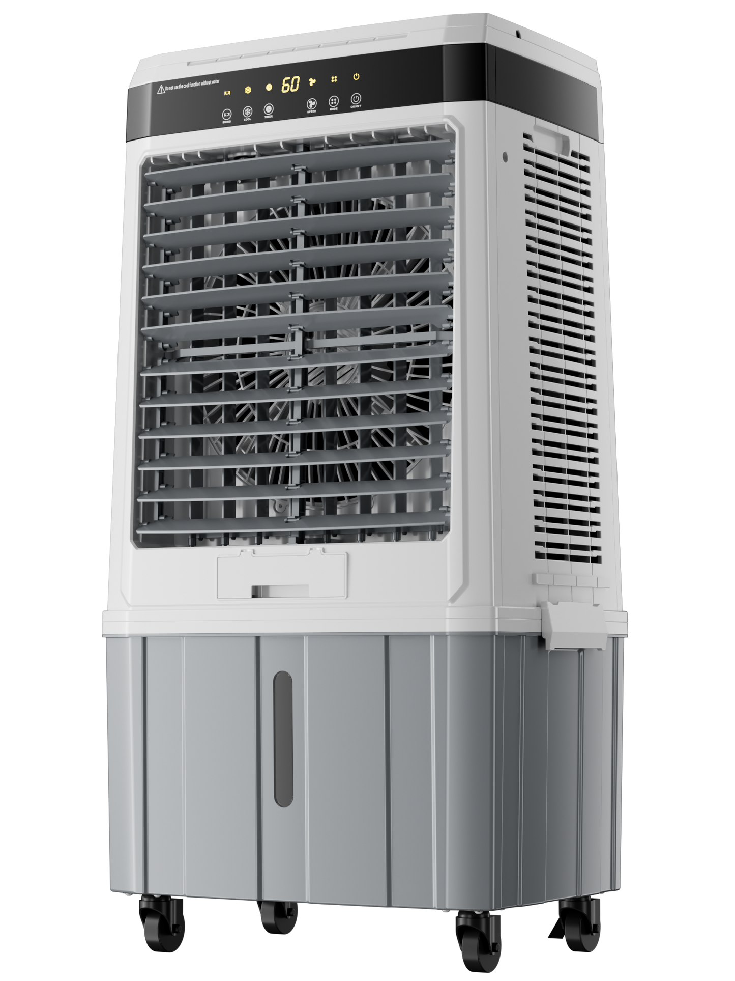 Swamp Cooler,2800CFM Evaporative Air Cooler with 9.5 Gal Water Tank,3-in-1 Air Cooler with 2 Modes,3 Speeds, LED Display, Remote, 120°Oscillation,12H Timer, for Home,Kitchen,Bedroom,Dorms