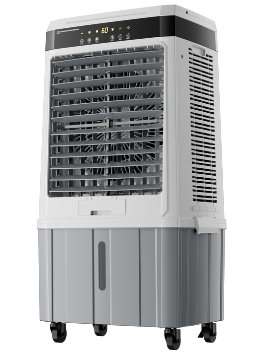 Swamp Cooler,2800CFM Evaporative Air Cooler with 9.5 Gal Water Tank,3-in-1 Air Cooler with 2 Modes,3 Speeds, LED Display, Remote, 120°Oscillation,12H Timer, for Home,Kitchen,Bedroom,Dorms