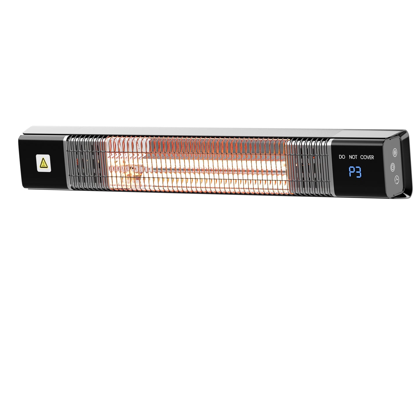 Outdoor Heater,1500W Patio Heater,Garage Heaters with Remote,24H Timer,Quiet Operation, 3 Heat Levels,Electric Wall Heaters for Indoor