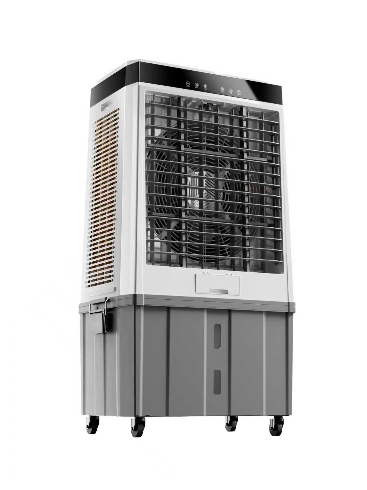 5100CFM Swamp Cooler, Evaporative Air Cooler With Remote Control,12H Timer,2 Modes,3 Speeds,4 Ice Packs for Home,Office