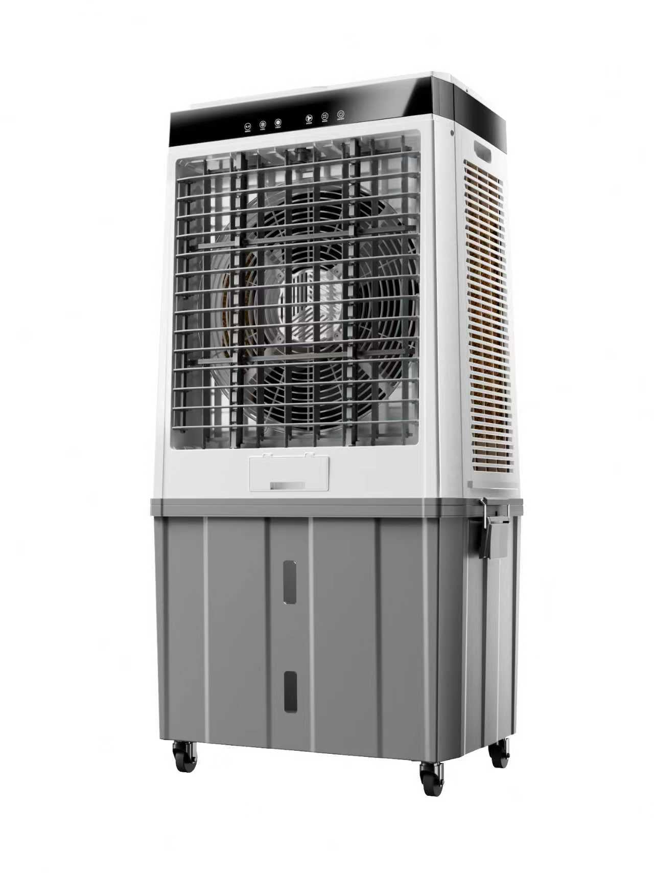 6288 CFM Swamp Cooler, Evaporative Air Cooler With 21.5Gal Water Tank,12H Timer,2 Modes,3 Speeds,4 Ice Packs for Garage,Home