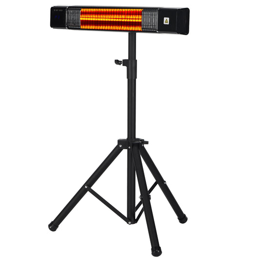 1500W Patio Heater,Outdoor Heater,with Remote, 24H Timer,waterproof,Overheat Protection