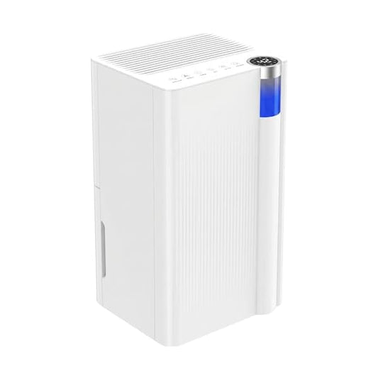 Portable Dehumidifier for Indoor Use & Basement, Compressor Dehumidifier with WIFI, Drain Hose, Child Lock