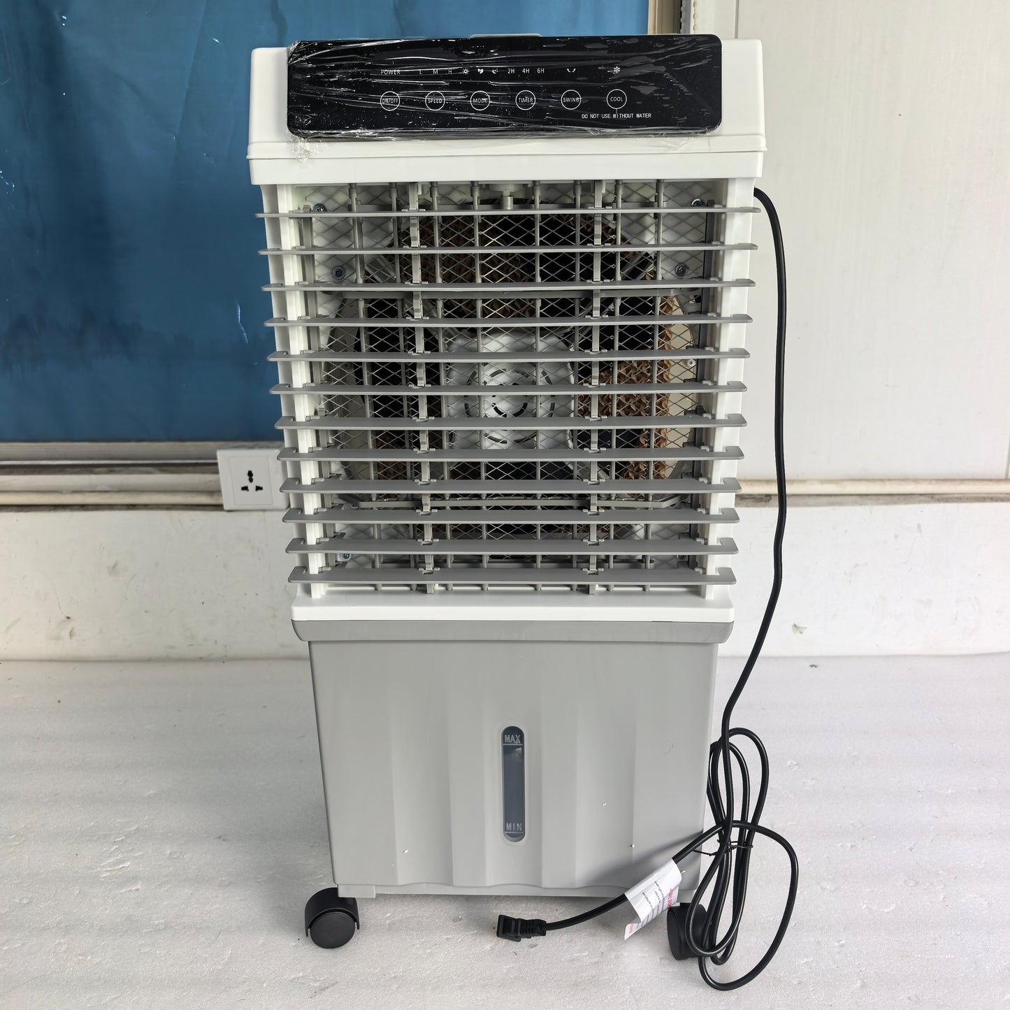 Swamp Cooler,1800 CFM Windowless Portable Air Conditioner,4 Gal Water Tank,12H Timer,4 Modes,3 Speeds,Evaporative Cooler for Indoor,Outdoor,Room