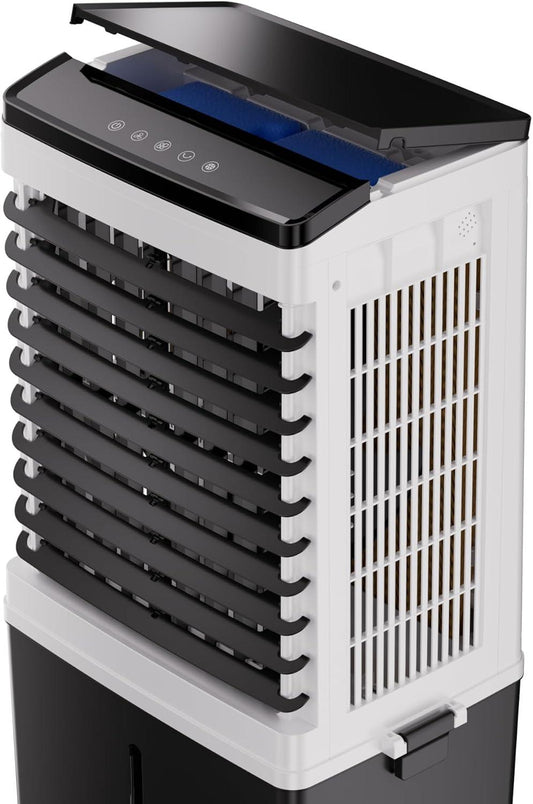 Swamp Cooler Air Conditioner, Air Cooler, 4 Ice Packs, Water Tank, Remote, Indoor Use