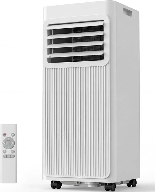 8000BTU Air Conditioner Portable with Cool, Fan, Dehumidifier,Sleep,24H Timer,AC Portable for Bedroom